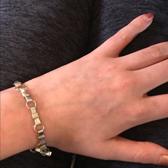 .925 silver bow bracelet - Picture 3 of 5